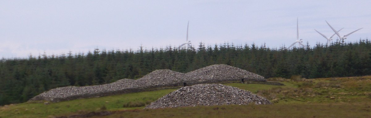 Grey Cairns of Camster : Chambered Round Cairn
