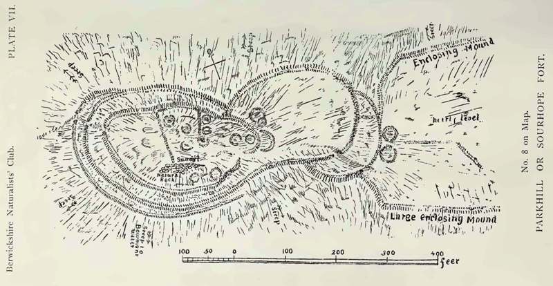 Click for the gallery page to add comments and vote (PID:93353) Sourhope Hillfort