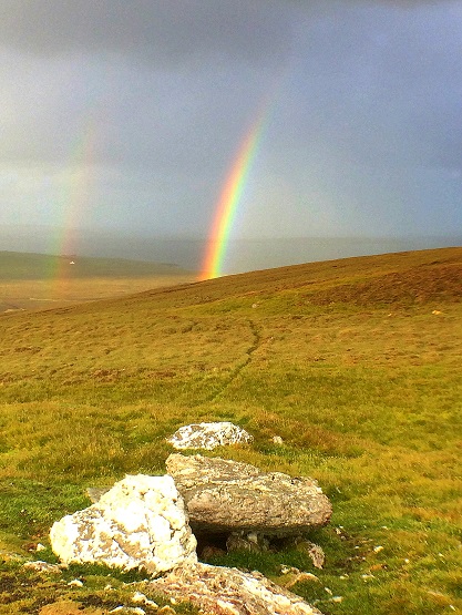 Crooksetter Hill - two Chambered Cairns