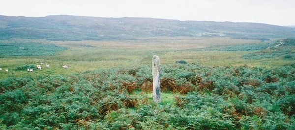 Cnoc Nan Guaillean Standing Stone