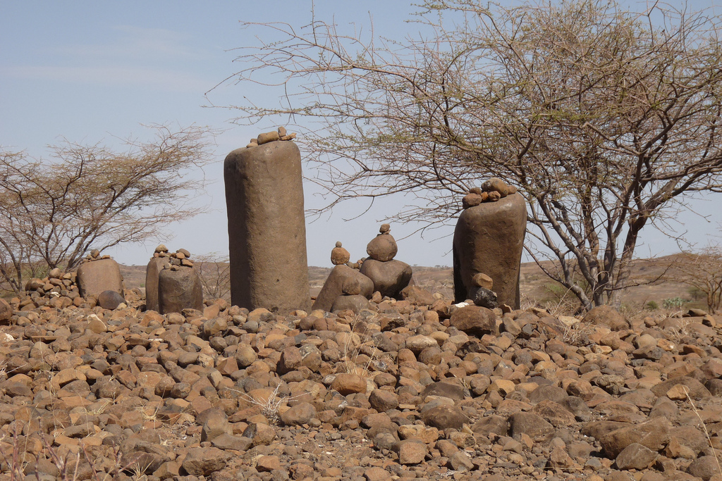 Kalokol stone pillars