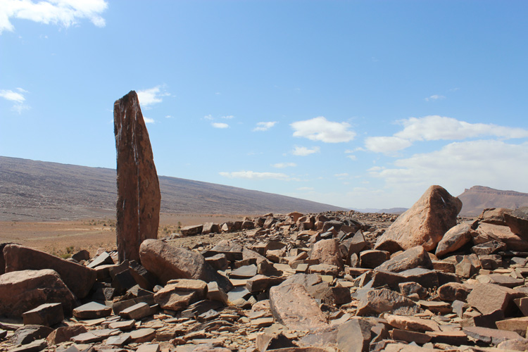 Click for full size image of Ait Ouazik Menhir (PID:87813) Ait Ouazik Menhir