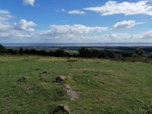 Gray Hill summit cairn