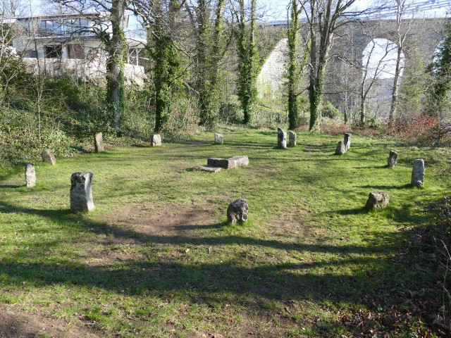 Click for the gallery page to add comments and vote (PID:250671) Menai Bridge Gorsedd Circle