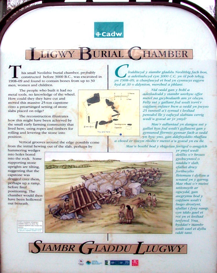 Click for the gallery page to add comments and vote (PID:20325) Lligwy Burial Chamber