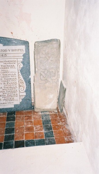 St Sulien's Church Carved Stone