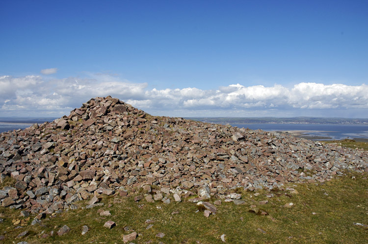 Llanmadoc Hill Great Cairn