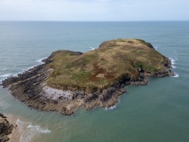 Burry Holms Cairn