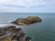 Burry Holms Cairn
