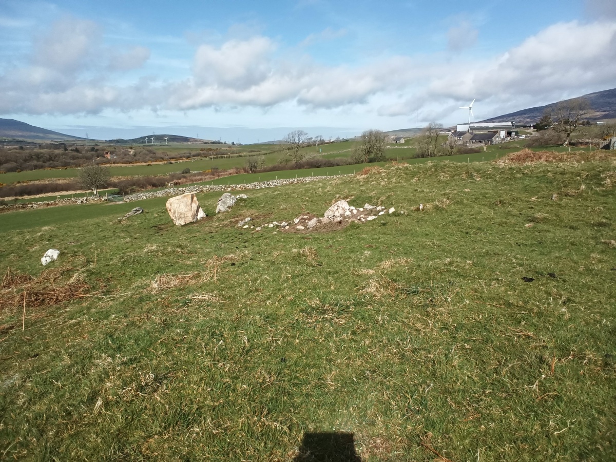 Click for full size image of Lystyn Uchaf Scheduled Enclosed Hut Group (PID:287502) Lystyn Uchaf Scheduled Enclosed Hut Group