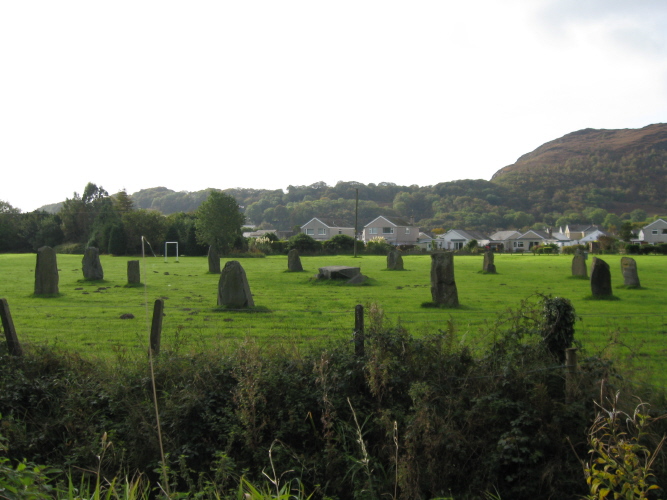 Porthmadog Eisteddfod Stone Circle