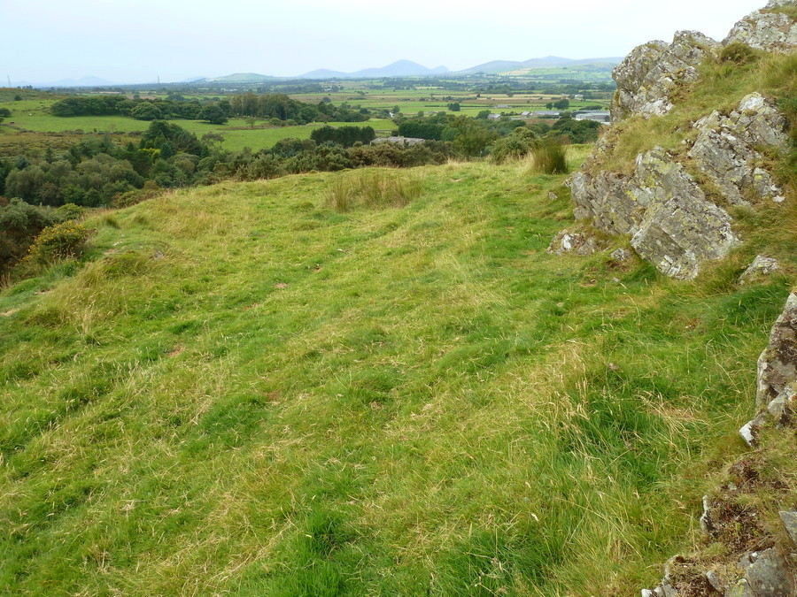 Another hut site at Craig-Y-Tyddyn Camp.