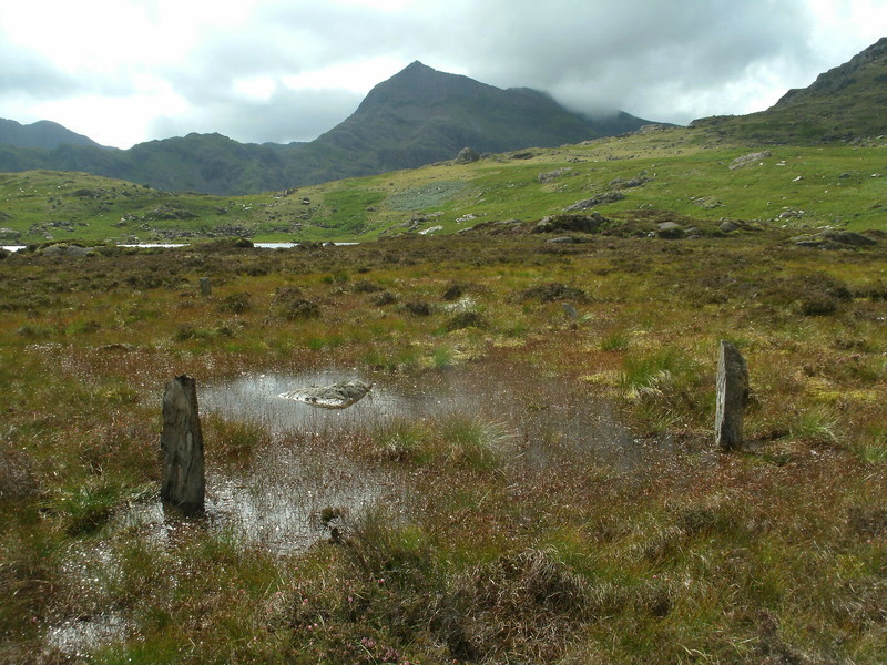 Click for full size image of Dyffryn Mymbyr (stone circle) (PID:143642) Dyffryn Mymbyr (stone circle)