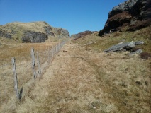 Sarn Helen Roman Military Road at Cwm Gamallt