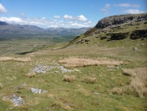 Hut Circles North West of Moel Ddinas