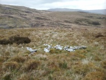 Two Cairns east of Craiglaseithin