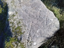 Bryn Braich y Saint Carved Stone