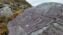 Llyn Du Carved stone - PID:294654