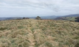 Cefn Caer Euni Three Round Cairns