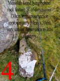 Hafotty Fach monolith quarry