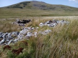 Enclosure and Hut Circle, Pont Scethin - PID:213330