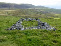 Hut Group and Enclosures on SW Slope of Moelfre