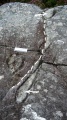 Llyn Du Carved stone - PID:169103