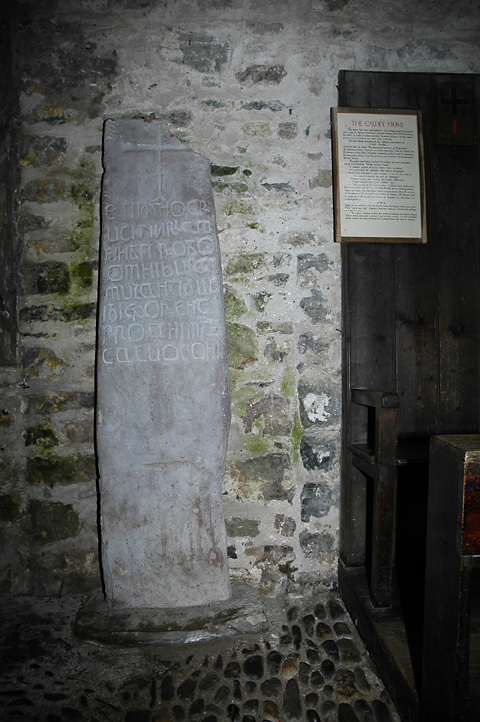 Click for the gallery page to add comments and vote (PID:83319) Caldey Ogham Stone