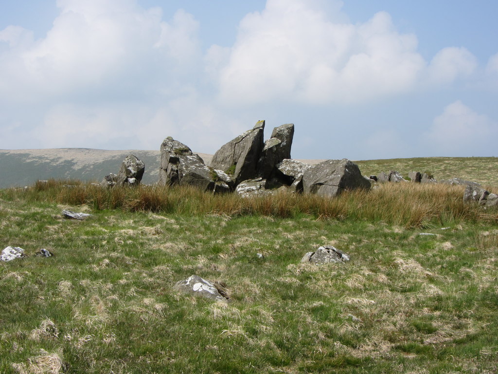 Cerrigmarchogion on the Preseli Hills. Copyright Gareth James and licensed for reuse under the Creative Commons Licence 